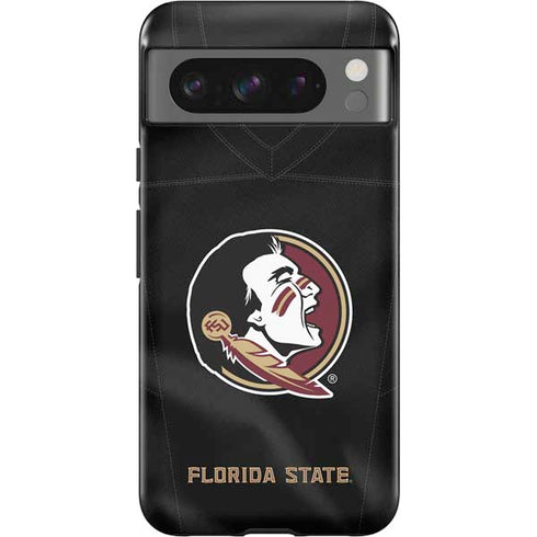 Florida State University Black Jersey Pixel Cases